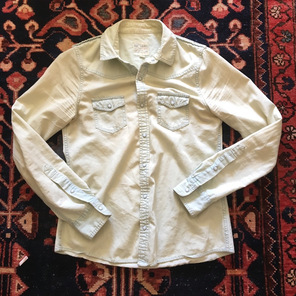 Joe's jeans denim shirt